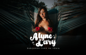 ⁣Alyne Lary - Dançando Funk na Praia